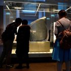 Imagen de archivo de la piedra Rosetta en el Museo Británico.