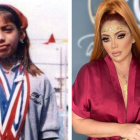 Antes y después de Nathalie Carvajal.