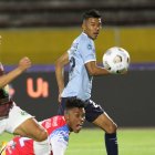 Arón Rodríguez abrió el marcador a los ocho minutos del primer tiempo.