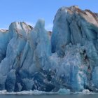 Fotografía cedida por la Universidad de Chile que muestra el lugar en el que se encuentra el que podría ser el lago más profundo del continente americano, en la Patagonia Austral (Chile).