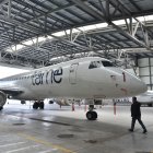 Proceso. Los aviones de Tame que se busca vender se encuentran en su hangar, en el Aeropuerto de Quito.