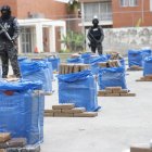 Caso. En octubre de 2021 se incautaron cinco toneladas de droga en Guayaquil. Ese año fueron 210 en total.