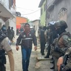 Apoyo. Javier Buitrón, jefe de la Zona Especial 11, dijo que han capturado 1.618 sospechosos en 2022. Hay 120 policías más para dar mayores garantías.