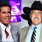 Andrés García con Roberto Palaluezos..