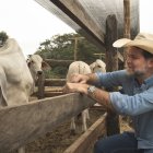 Francesco Tabacchi disfruta de su hacienda, por lo menos una vez a la semana.