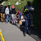 La fila de este 15 de julio en los alrededores de Emaseo.