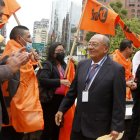 Enrique Chávez, nuevo presidente (e) del partido político Izquierda Democrática.