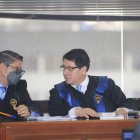 Diligencia. En la Corte Nacional de Justicia se reinstaló el juicio contra Pablo Celi y otros.