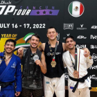 La delegación ecuatoriana levantó la bandera tricolor en lo más alto del podio, en el torneo clasificatorio al mundial AJP World Tour en AbuDhabi