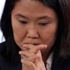 La líder opositora peruana Keiko Fujimori