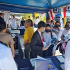 Los diferentes repartos de la Armada del Ecuador muestran al público el trabajo que desarrollan.