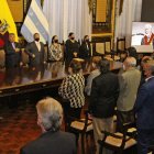 Hecho. El homenaje se llevó a cabo la noche del pasado martes en el Salón de la Ciudad, en Guayaquil.