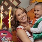 Cuando el pequeño cumplió 2 años.