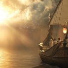 Fotograma cedido por Amazon Studios de una escena de la serie "The Lord Of The Rings: The Rings of Power" presentada este viernes en el Hall H de la Comic-Con, celebrada en San Diego, California (EE.UU.)