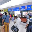 La presencia de pasajero es normal en la terminal terrestre de Guayaquil.