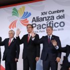 El expresidente Lenín Moreno anunció el deseo de Ecuador de adherirse al grupo de países.