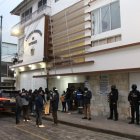 Acción. La Policía y la Fiscalía hicieron varios allanamientos la madrugada de este jueves 28 de julio en Cotopaxi y Pichincha.