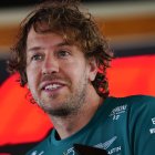 El piloto alemán de Aston Martin, Sebastian Vettel.