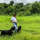 Melissa se volcó completamente al oficio de adiestradora canina.