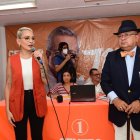 Héctor Vanegas durante la presentación de su precandidatura.