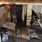 Afectaciones. En Santa Rosa de Pomasqui también hubo tres casas afectadas. Vecinos están molestos por la falta de respuesta de las autoridades.