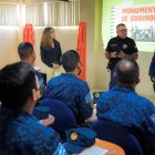 Elementos. Los uniformados durante una capacitación.