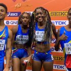 Los integrantes tricolores que consiguieron la nueva marca en Cali.