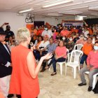 Héctor Vanegas en la presentación de su precandidatura para la Prefectura del Guayas, el domingo 31 de julio.