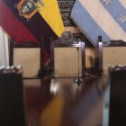 El sillón principal del Concejo Cantonal de Guayaquil es el que ocupa el alcalde o alcaldesa en las sesiones.