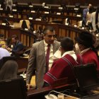 Ponente. Ramiro Narváez tiene una difícil misión por delante: conseguir 92 votos para que el Pleno se ratifique en el texto original de su proyecto de ley.