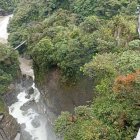 En este lugar habrían caído madre e hijo.