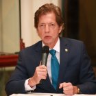 El presidente del directorio del IESS, Alfredo Ortega, participó del Gabinete Sectorial de Salud.