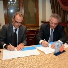 Alonso García Mora, del IFC, y Santiago Salem, de Santa Priscila.