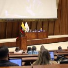 Fiscalización. El antiguo salón del Senado de la República, un escenario que impone respeto para un juicio político de consecuencias imprevisibles.