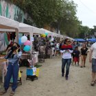Familias enteras de Urdenor se hicieron presentes ayer.