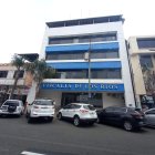 Fiscalía provincial de Los Ríos donde la alcaldesa de Guayaquil debe rendir declaraciones.