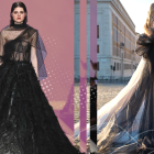 Diga "sí, acepto" al vestido negro.