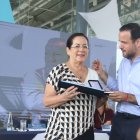 El reconocimiento post mortem del Dr. Francisco Huerta fue recibido por su hermana.