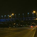 Efectos. Las luminarias se han colocado en zonas altas de los pasos.