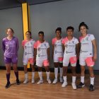 Ivanna Macías (i), Geomara Guzhñay, María Mina, Esperanza Ordóñez, Gisel Benavides y Lucía Zarza (d) son los refuerzos de Ñañas.