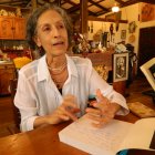 Playas. Carmen Váscones Martínez, en su refugio del barrio Los Esteros.