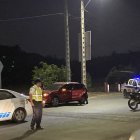 Al sitio llegaron uniformados policiales para investigar este nuevo hecho violento