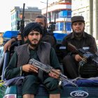 Efectivos de las fuerzas de seguridad de los talibanes la semana pasada en Kabul.