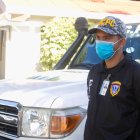 Un agente del Cuerpo de Investigaciones Científicas Penales y Criminalísticas, la policía judicial de Venezuela