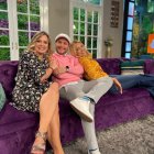 Úrsula con Jorge Heredia y Jasú.