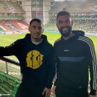 Emmanuel Martínez (i) y Gonzalo Mastriani ya se unieron al América Mineiro, elenco al que pasaron tras dejar Barcelona.