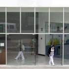 Vista hoy, del Hospital para el Niño Poblano, donde se encuentran internados dos menores migrantes que sobrevivieron al trágico accidente.