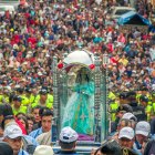 A la Virgen del Cisne la llaman la ‘Churona’, con cariño, por su pelo largo y rizado.