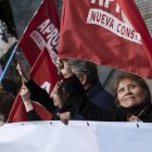 Familiares y representantes de organizaciones de víctimas de violaciones a los derechos humanos durante la dictadura de Augusto Pinochet (1973-1990)