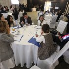 Diálogo. Representantes de gremios dieron sus puntos de vista a los delegados de la Secretaría Jurídica.